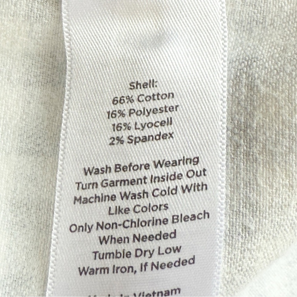 Talbots Navy and White Gingham Denim A-Line Skirt Size 2 Preppy Casual Coastal - Picture 11 of 12